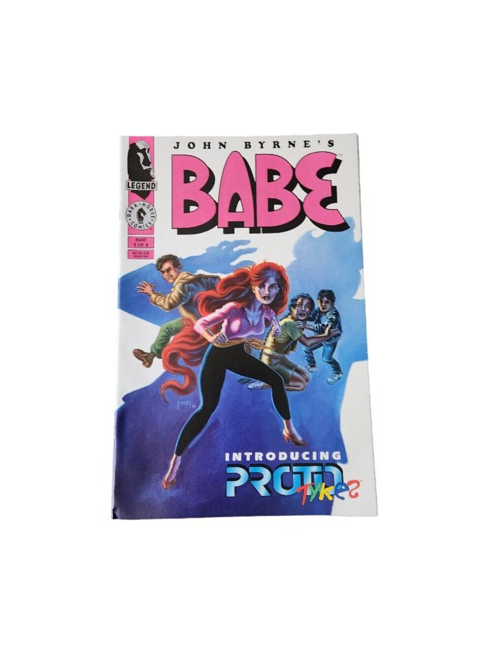 Dark Horse Babe #3 1994 Comic Book Collector Bagged Boarded